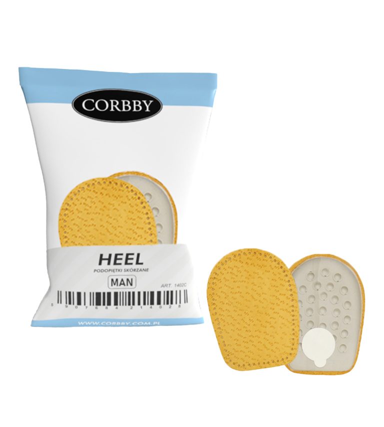 HEEL- dwuwarstwowe podpiętki skórzane